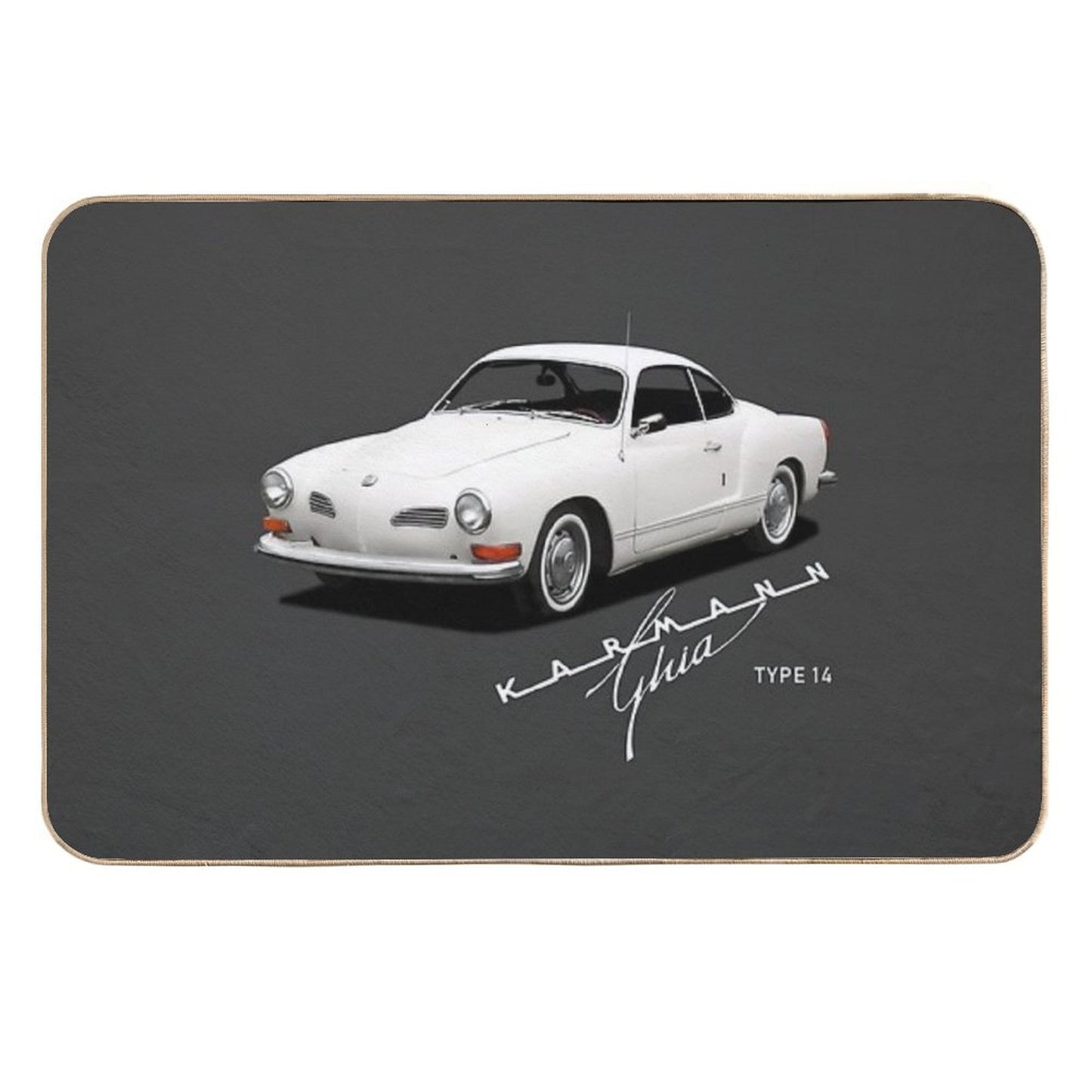 The Karmann Ghia  Long-Lasting Bath Mat