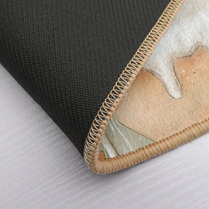 Cute Ghost Take A Bath  Toxin-Free Bath Mat