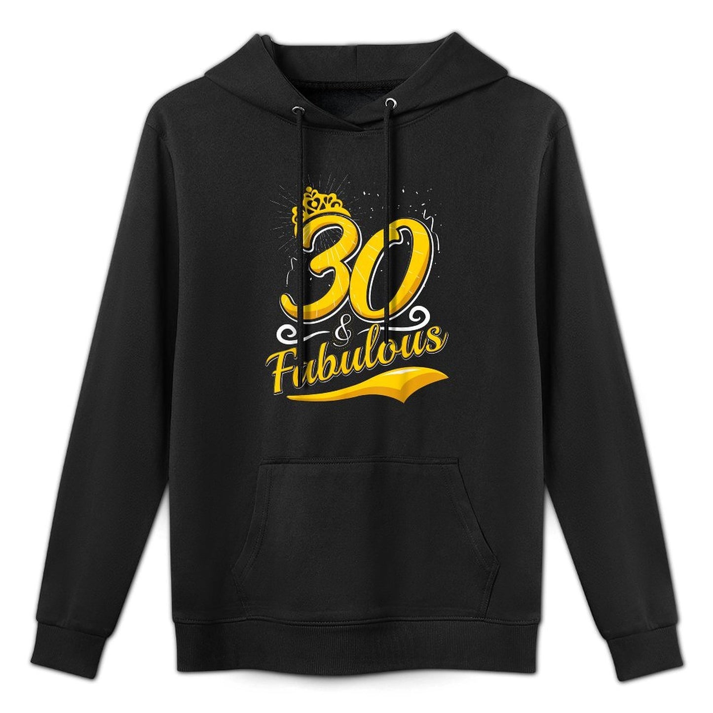 30 And Fabulous! Fun Princess 30th Birthday Party Easy Care Hoodie