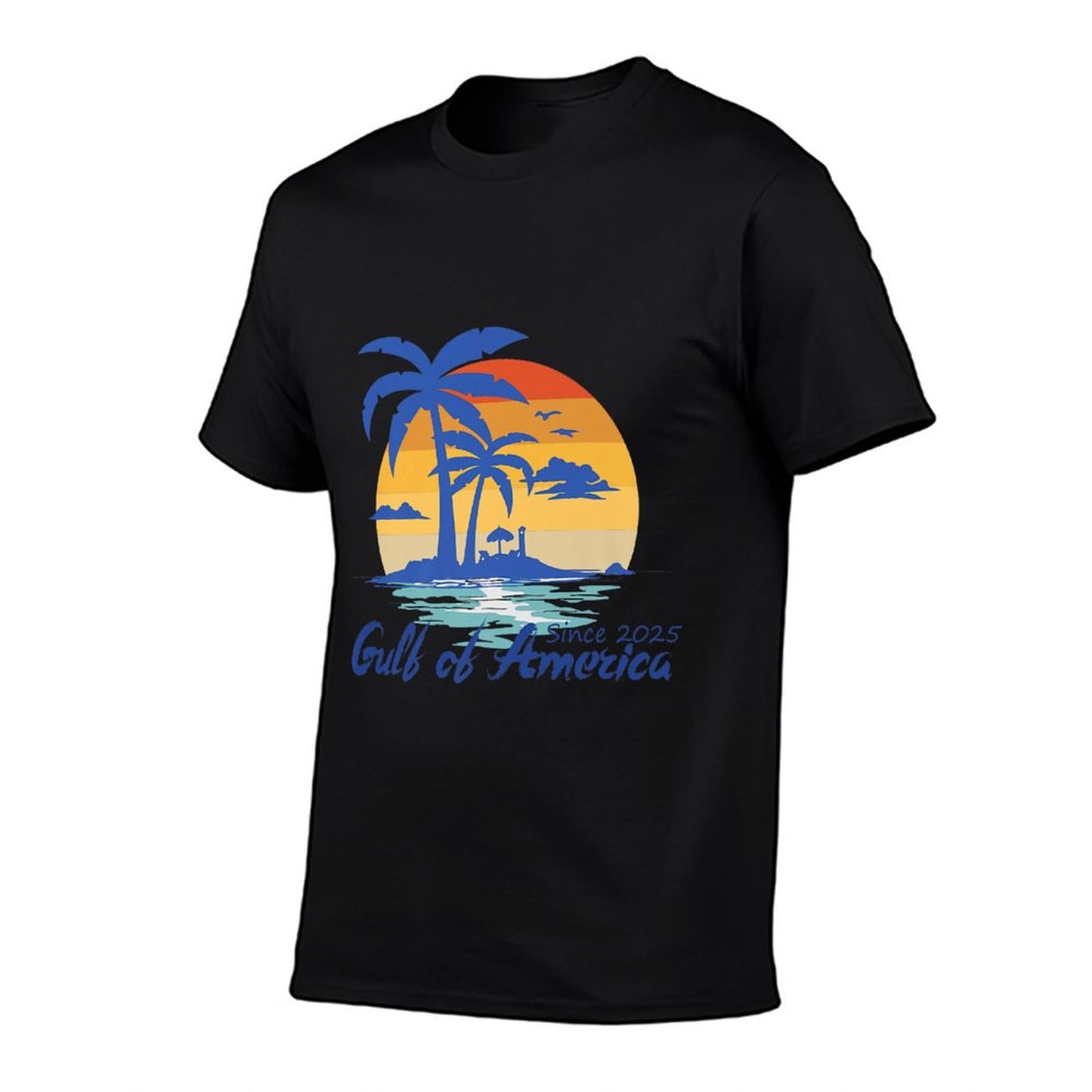 Gulf of US America Vintage 1970s Premium Summer-ready Fabric T-Shirt