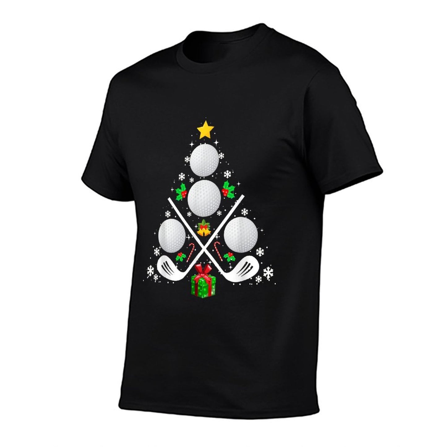 Golf Equipment Christmas Tree Christmas Golf  Relaxed-fit T-Shirt