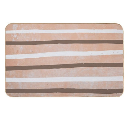 Rustic Brick Strips  Anti-Trip Bath Mat