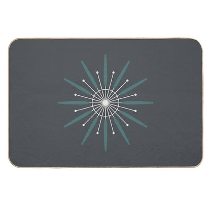 Mid-Mod Starburst  Pet-Safe Bath Mat