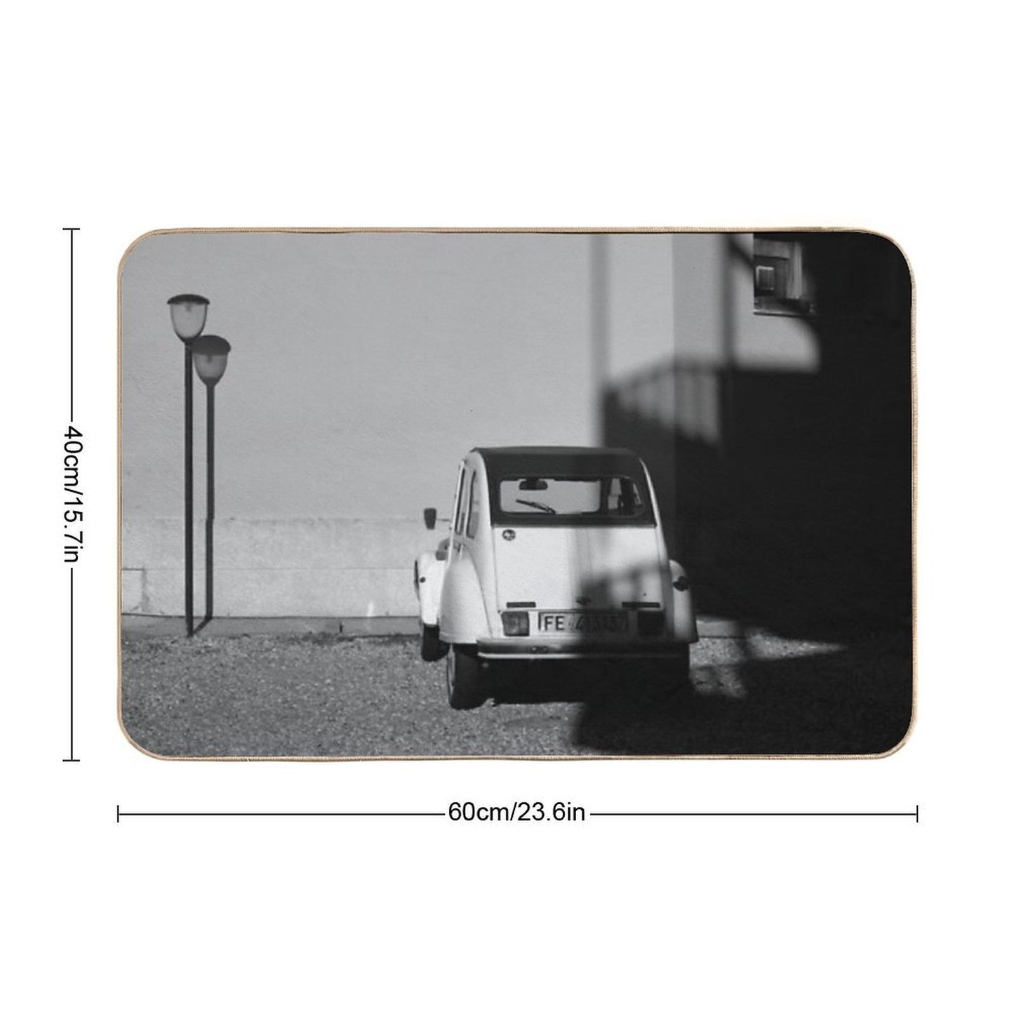 2014 Citroen 2CV6 Special  Toxin-Free Bath Mat