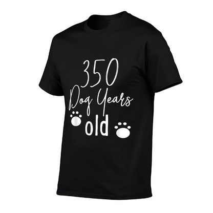 Funny 50th Birthday - 350 Dog Years Old  Vintage-inspired T-Shirt