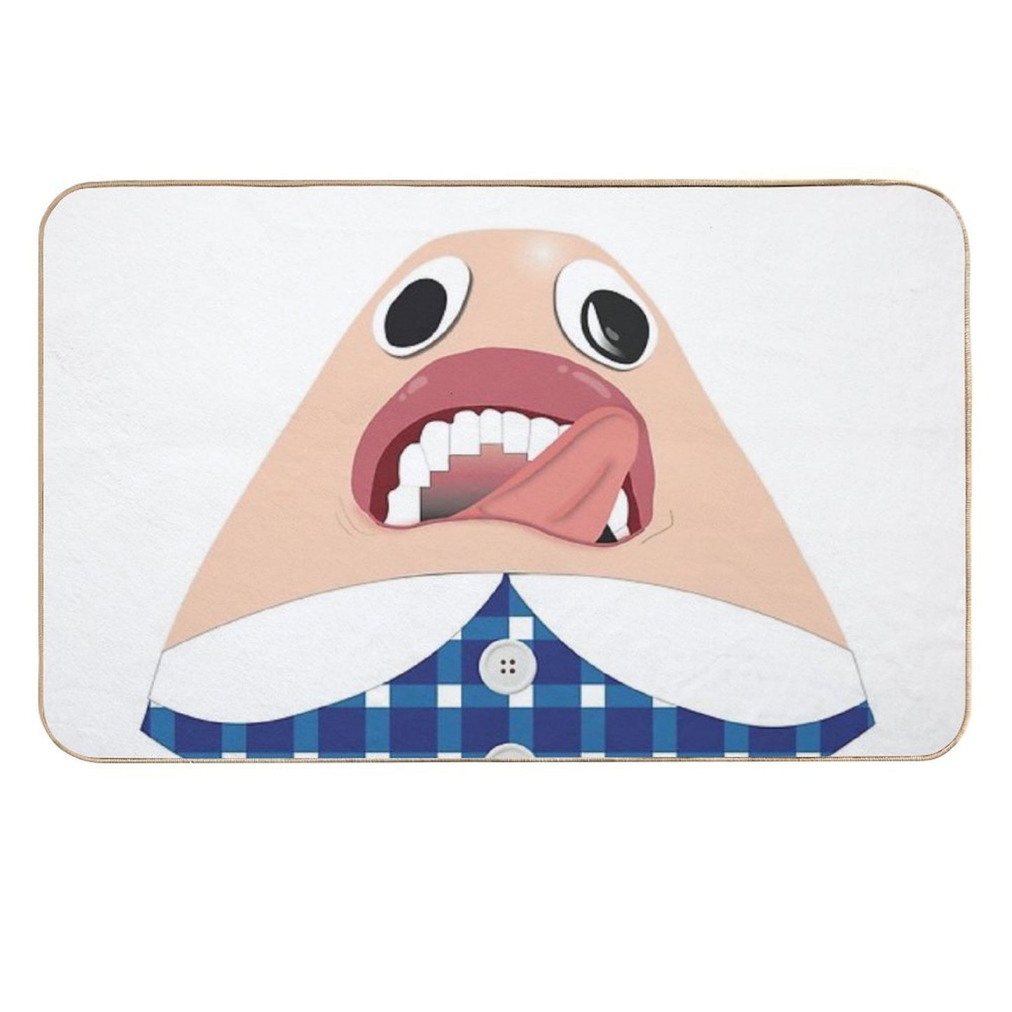 Funny Vector Design of Sussie from The Amazing World of Gumball  Non-Slip Bath Mat