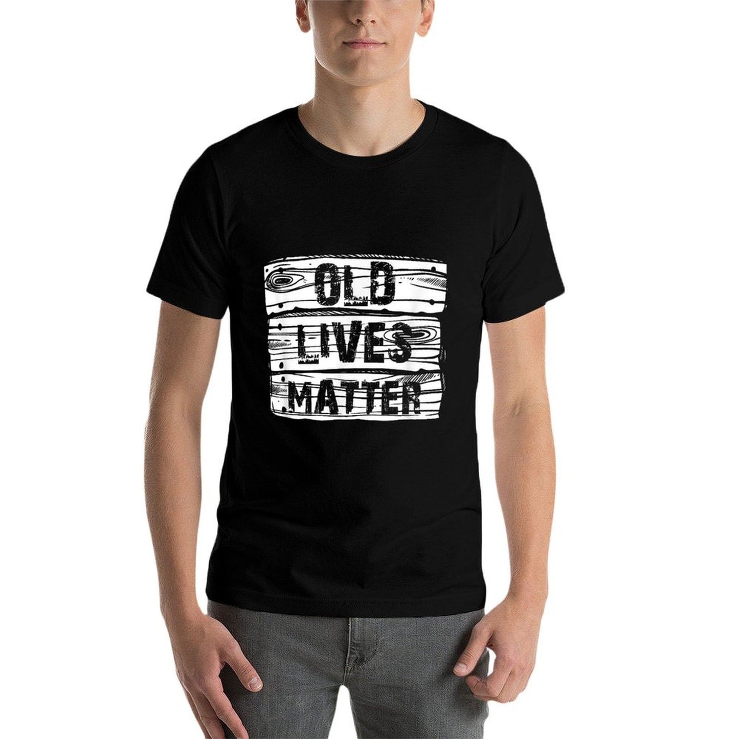 Old Lives Matter T Birthday Gifts Men Women 40th 50th  High-quality Stitching T-Shirt