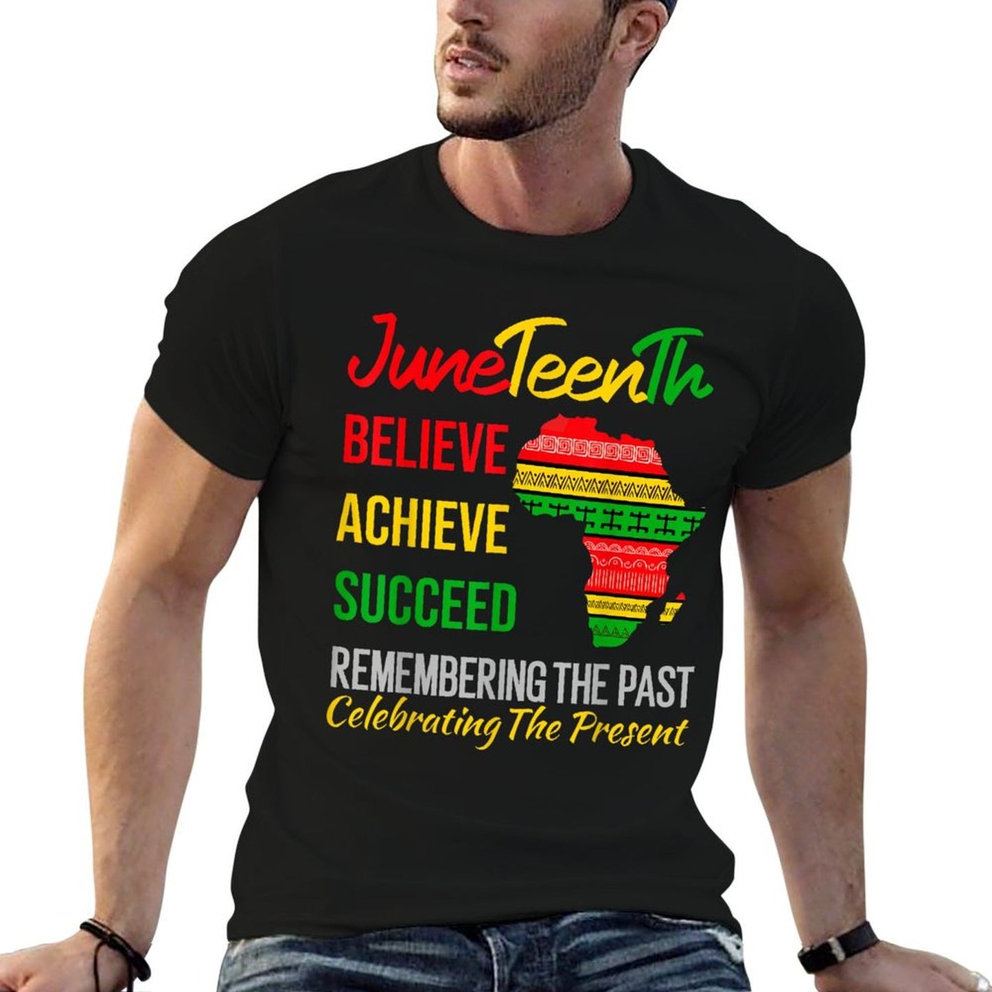 Juneteenth Is My Independence Day African 1865 Juneteenth  Easy-care T-Shirt