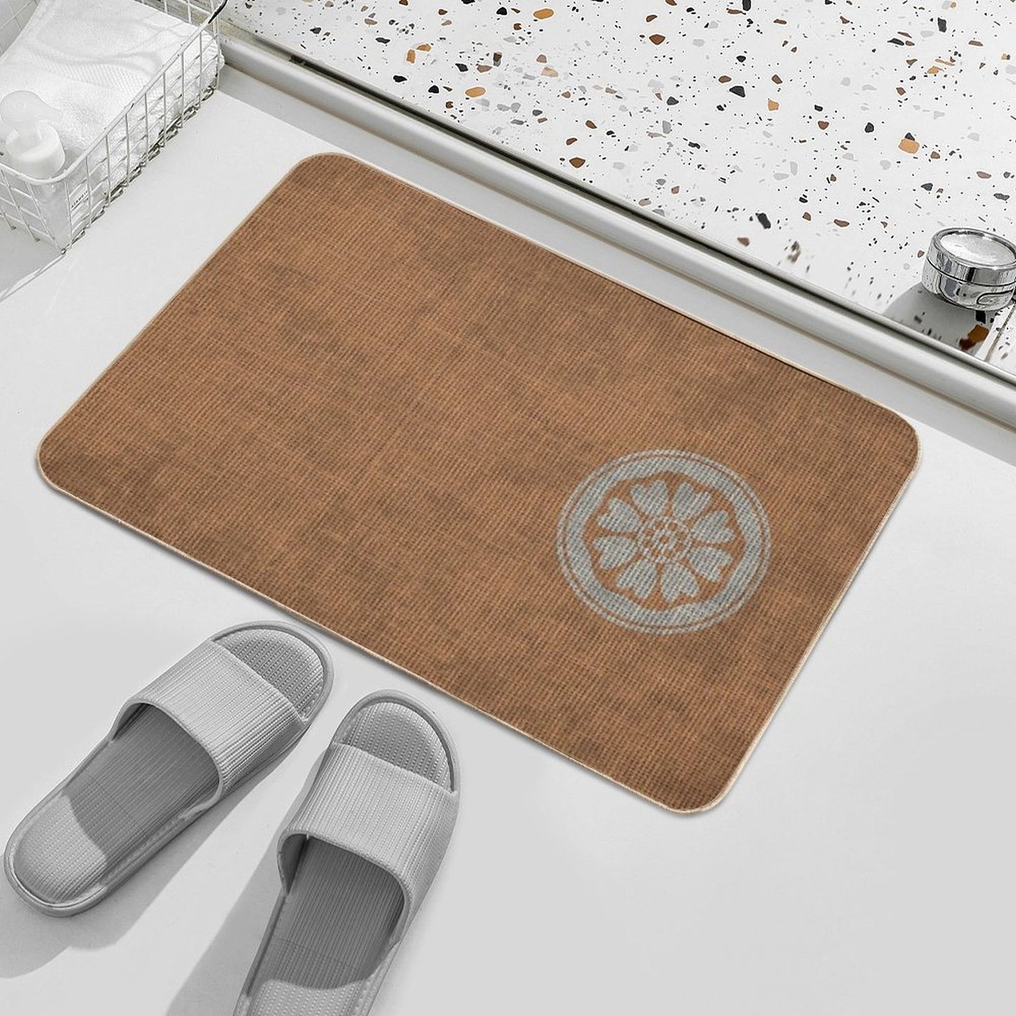 Atla Tapestry 1 - Order of The White Lotus  Toxin-Free Bath Mat