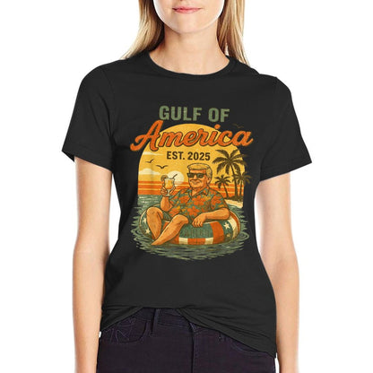 Funny Trump Gulf Of Us America 2025 Trump Merchandise Affordable Price T-Shirt