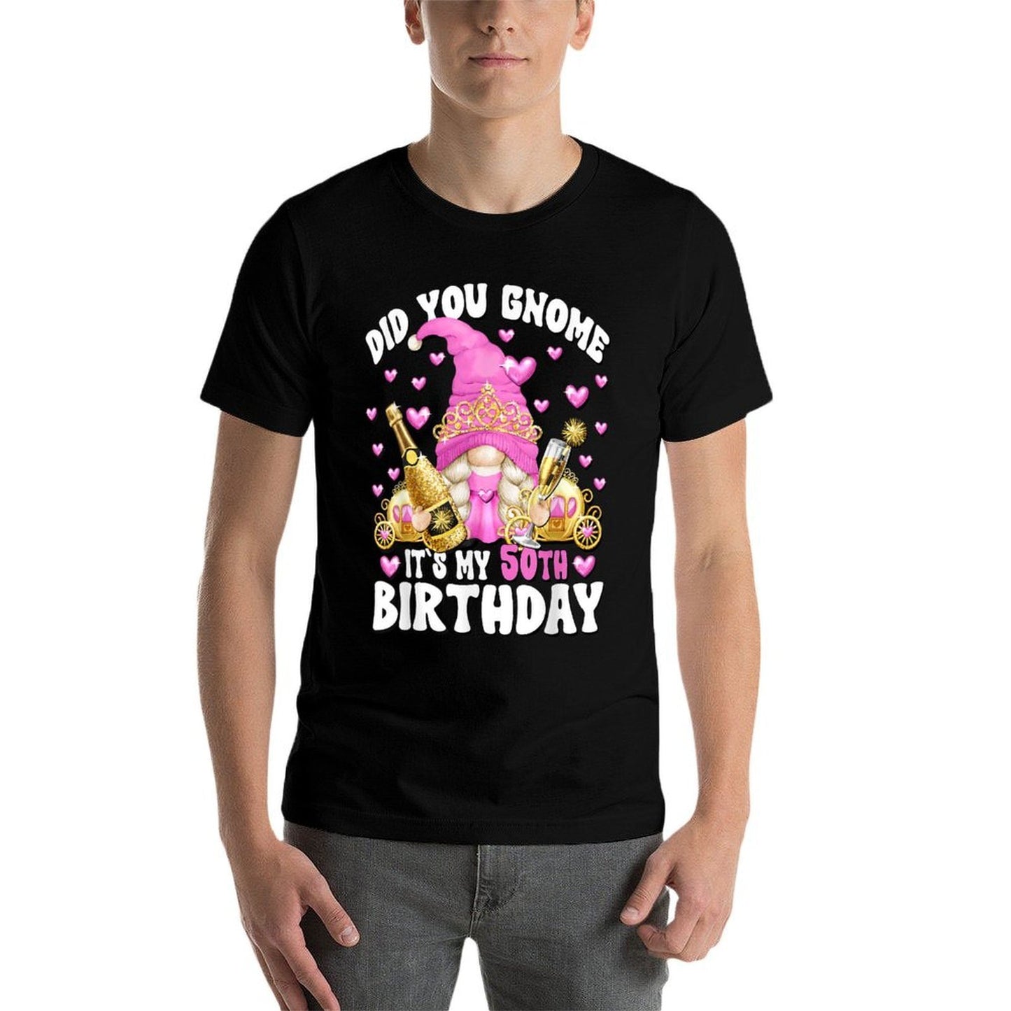 Its My Birthday Gnome For 50 Years Old Women 50th Birthday  Soft T-Shirt