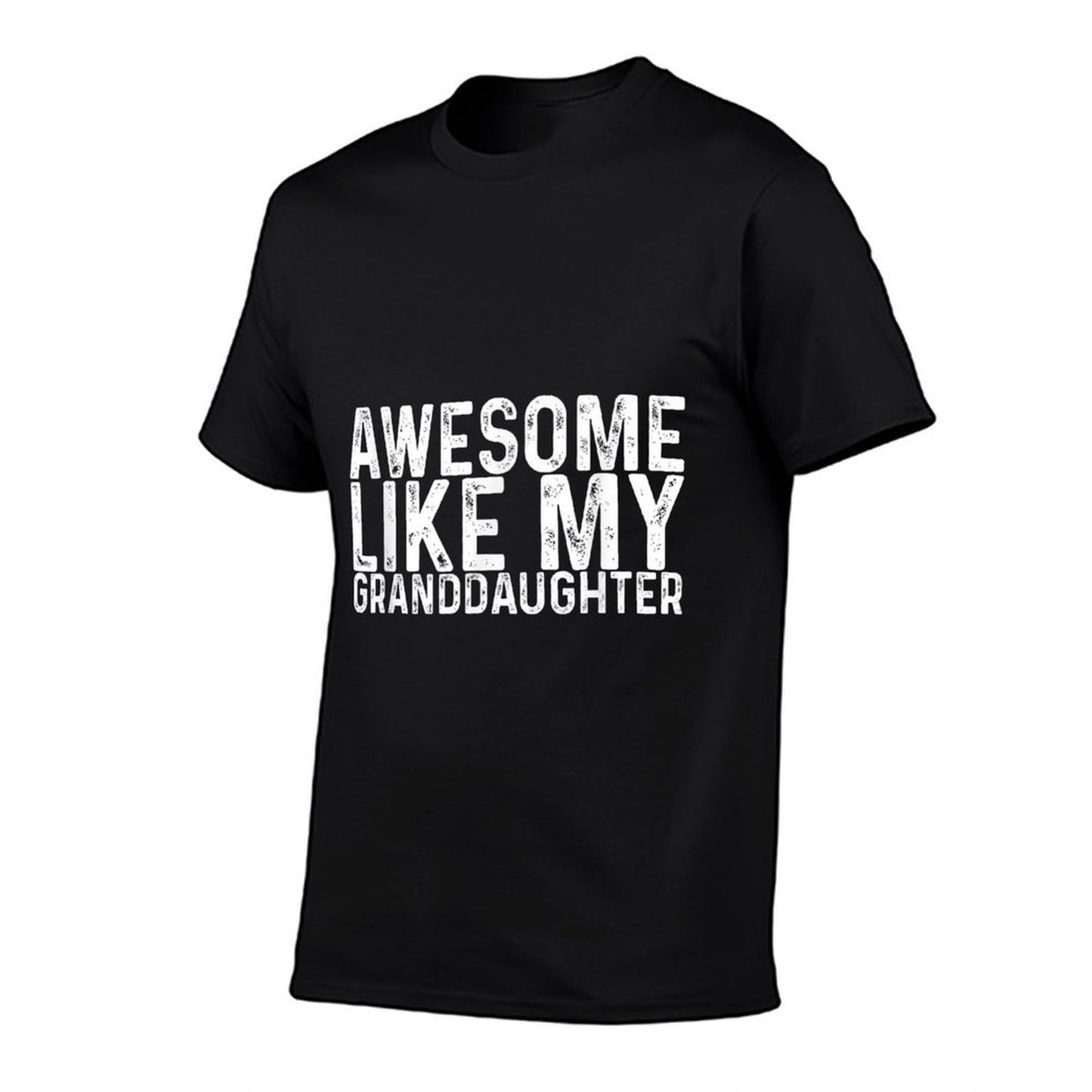 Awesome Like My Daughterss Unisex-Adults Black Small Modern Novelty  Durable T-Shirt