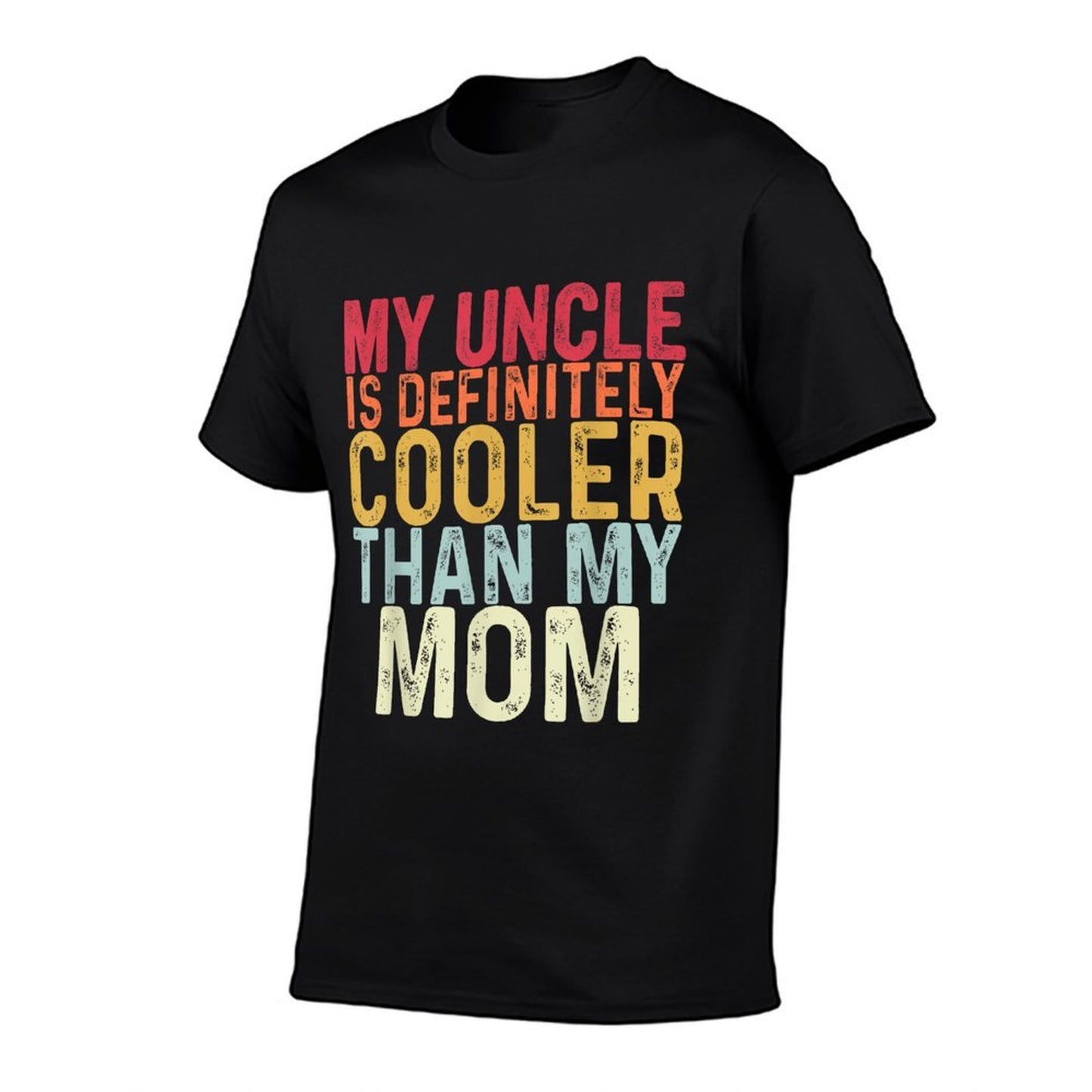 I Love My Uncle Vintage Kids Uncle Niece Nephew Funny Black S Comfortable T-Shirt