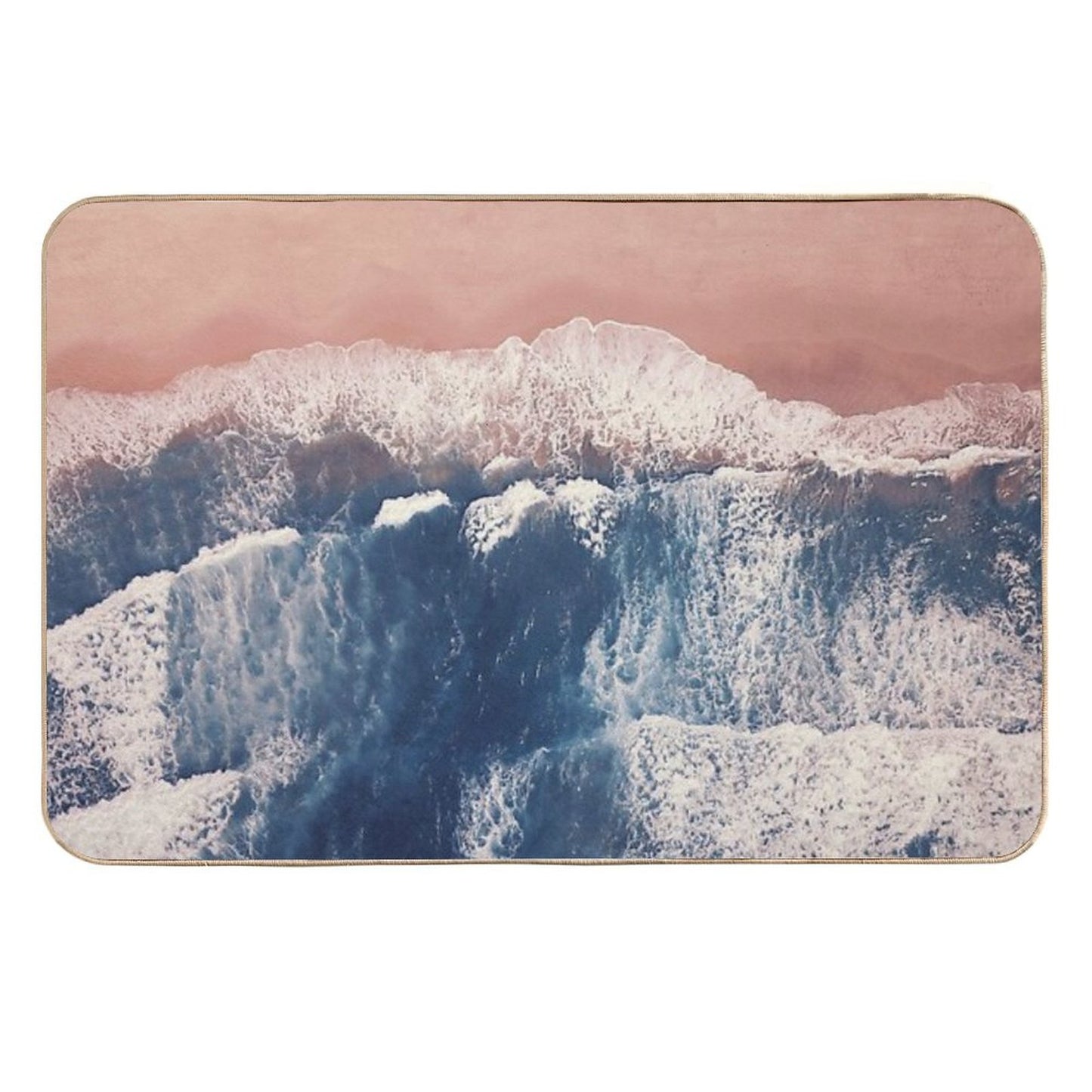 Pink Sand Beach  Eco-Friendly Bath Mat