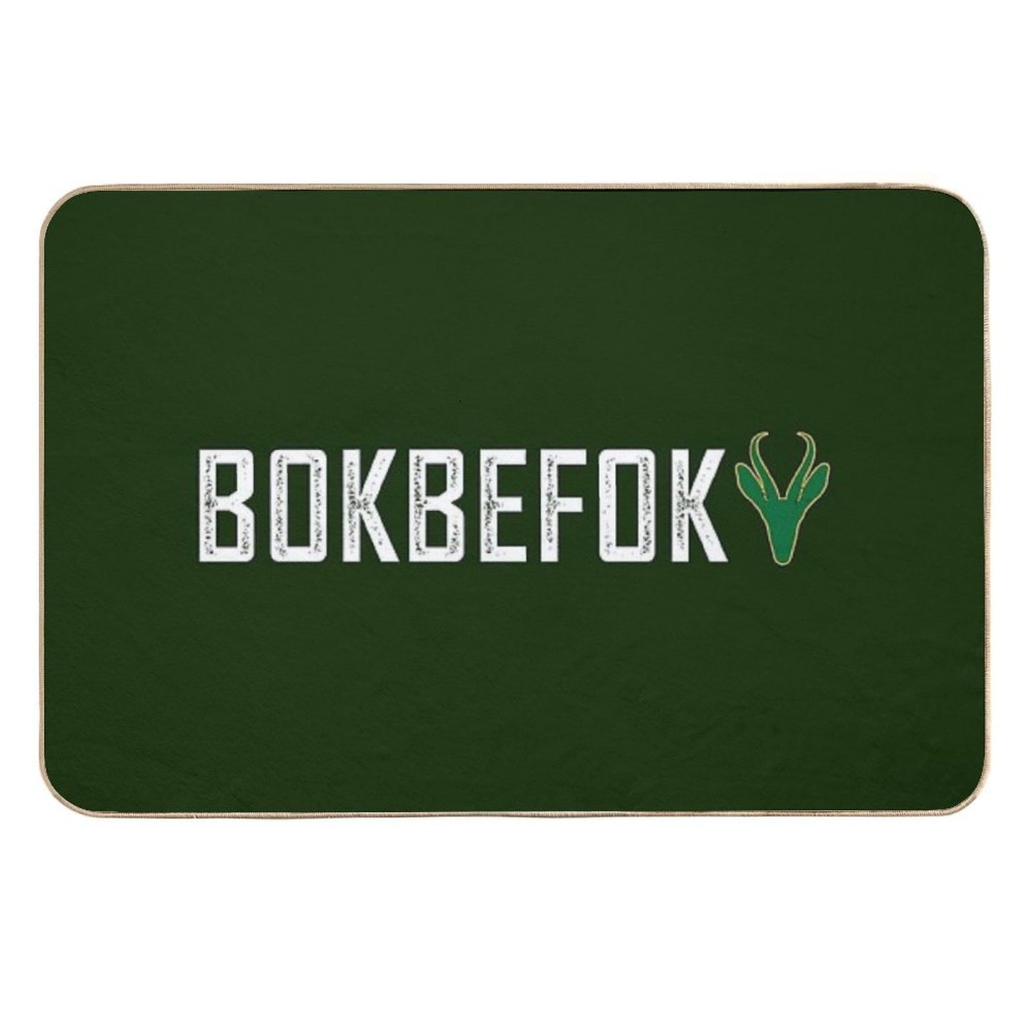 Bokbefok Rugby South Africa  High-Traffic Bath Mat