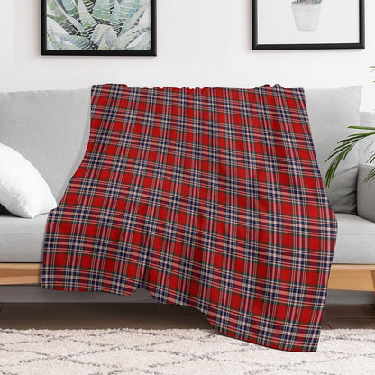 Clan MacFarlane Tartan Versatility Throw Blanket