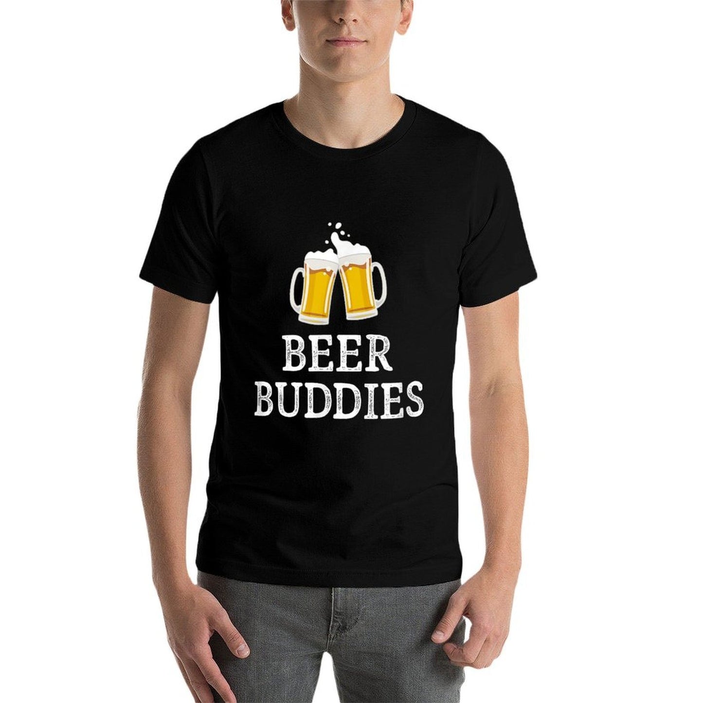 Beer Buddies - Vintage Style -  Versatile T-Shirt