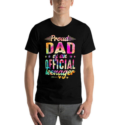 13 Years Old Proud Dad Officialnager 13th Birthday  Slim-fit Cut T-Shirt