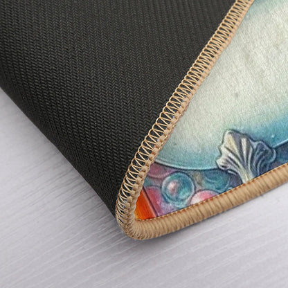 Soap Bubble Bath.  Versatile Bath Mat