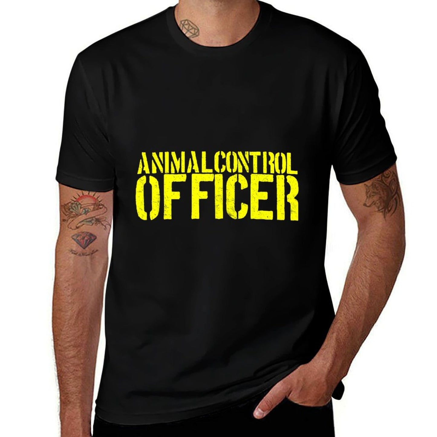Animal Control Officer Public Safety Uniform Patrol  Vintage-inspired T-Shirt