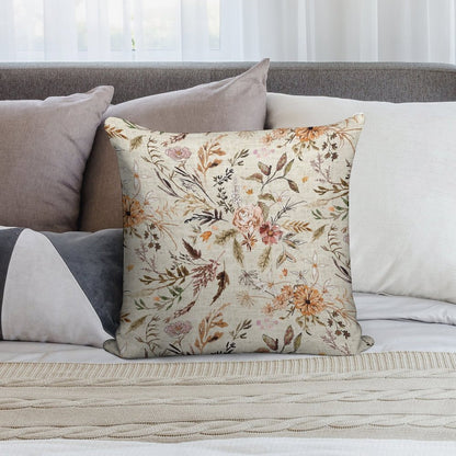 Delilah (autumn) Soft Washable Throw Pillow