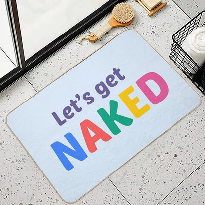 Let's Get Naked!  High-Traffic Bath Mat