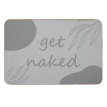 Copy of Floral Get Naked  Absorbent Bath Mat