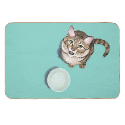 Hungry Cat  Easy To Clean Bath Mat