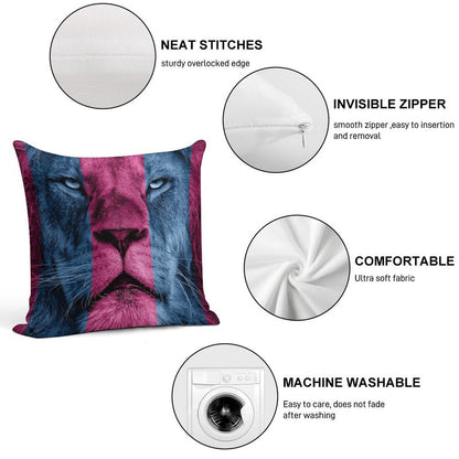 Aston Villa Lion Soft High-Density Material Throw Pillow