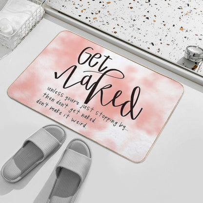 Get Naked Bathroom Decor  Pet-Safe Bath Mat