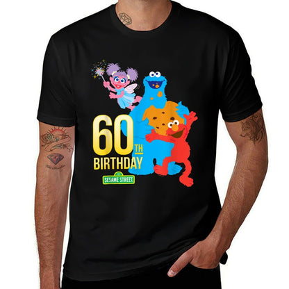 Sesame Street 60th Birthday  Stretchy T-Shirt