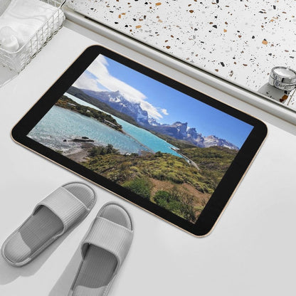Torres Del Paine - Puerto Natales, Chile  High-Traffic Bath Mat