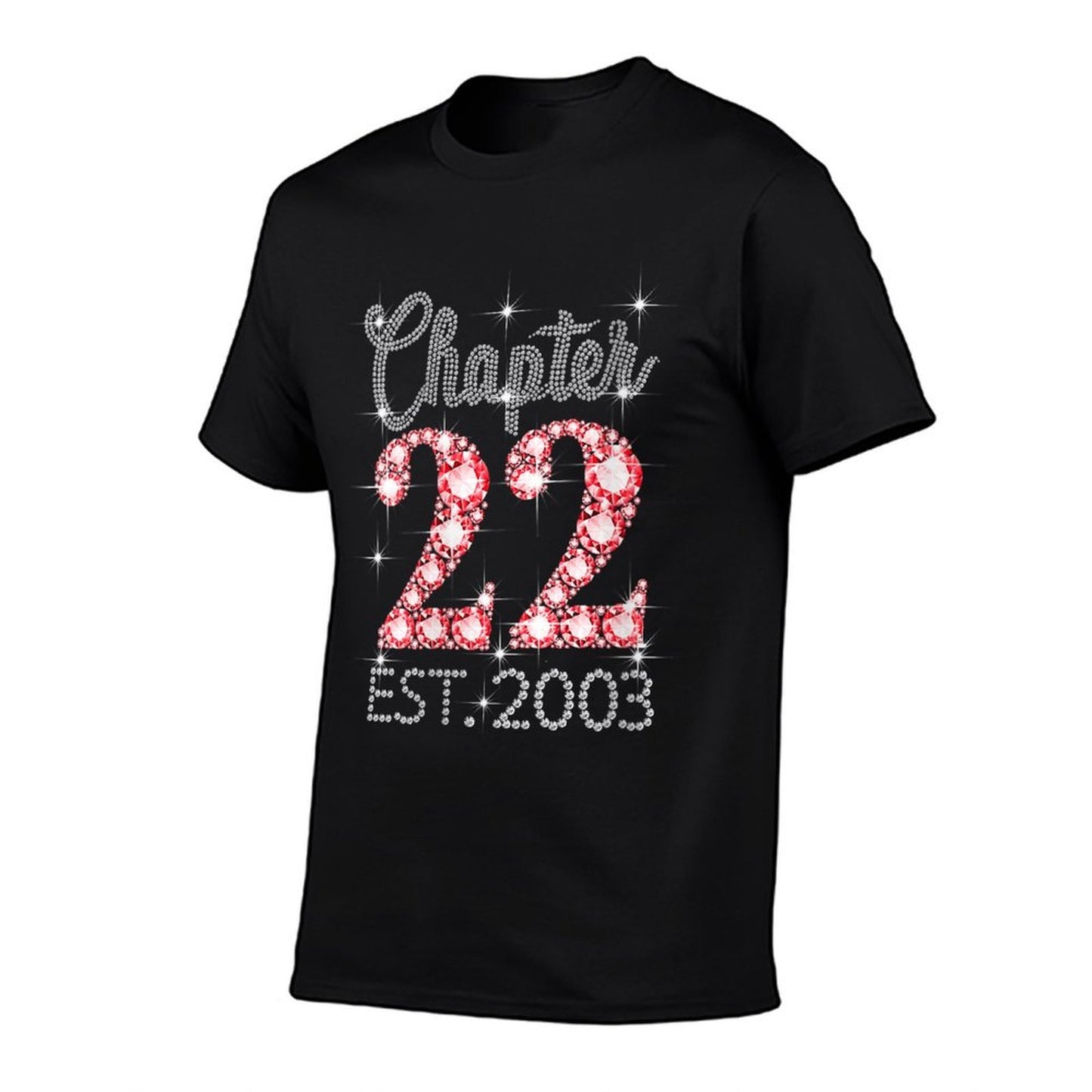 Womens Chapter 22 EST 2003 Happy 22nd Birthday Girl Men Women  Graphic-printed T-Shirt
