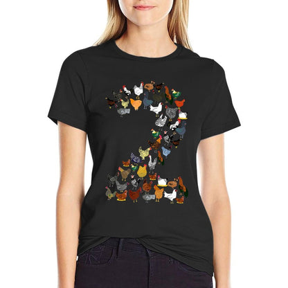 2nd Birthday Outfit Girl Boy Two Year Old Farm Chicken Premium  Quick-drying T-Shirt