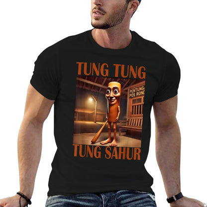 Tung Tung Tung Sahur Eco-friendly Material T-Shirt