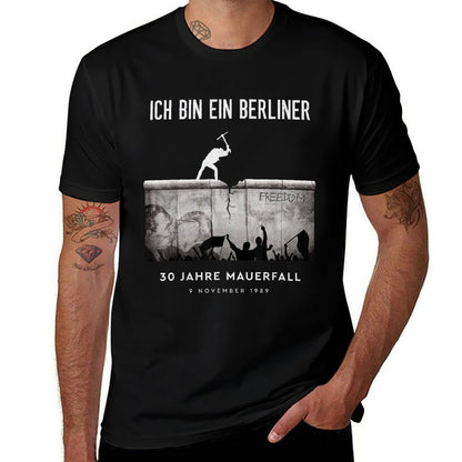 30 Jahre Mauerfall Fall Of The Berlin Wall 30th Anniversary  Easy-care T-Shirt