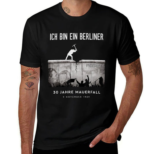 30 Jahre Mauerfall Fall Of The Berlin Wall 30th Anniversary  Easy-care T-Shirt