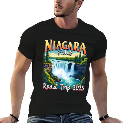Niagara Falls Family Vacation Road Trip 2025 Trip Men Woman  Soft T-Shirt