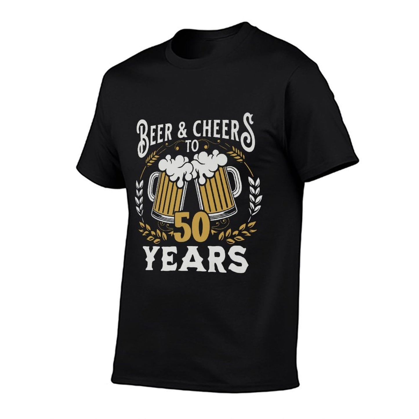Cheers And Beers To 50 Years Party 50th Birthday Premium  Stretchy T-Shirt