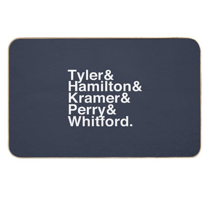 Aerosmith Band Members Typography Durable Bath Mat