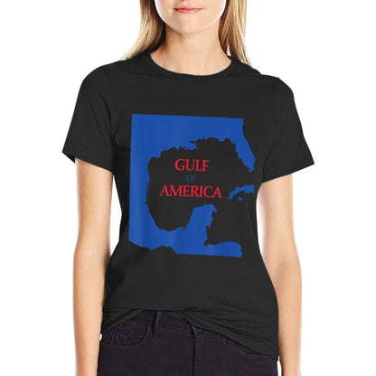 Gulf of USA America Gulf of Mexico Stretchy T-Shirt