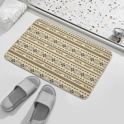 The Dude's Cardigan Pattern - The Big Lebowski  Non-Slip Bath Mat