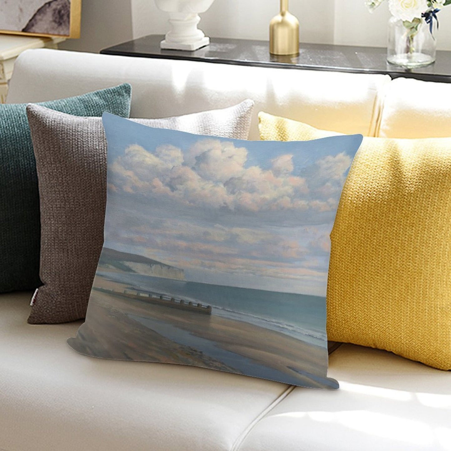 Swanage Soft Multiple Sizes Throw Pillow