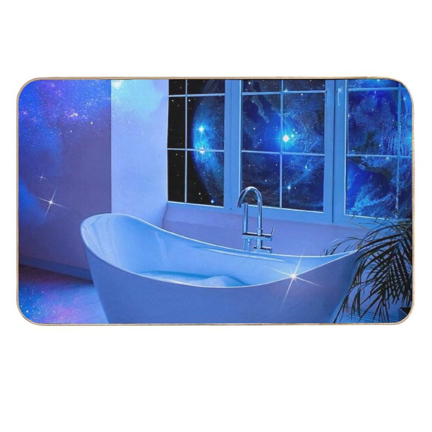Celestial Bath  Odorless Bath Mat