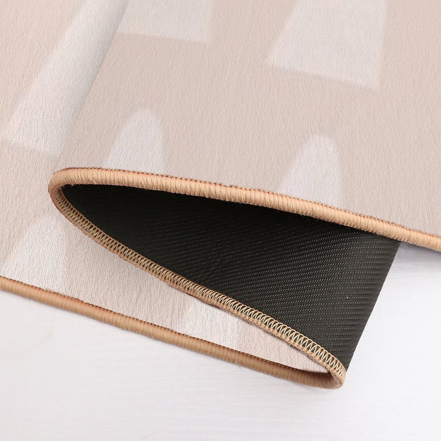 Cute Pink Geometric Pattern  High-Traffic Bath Mat