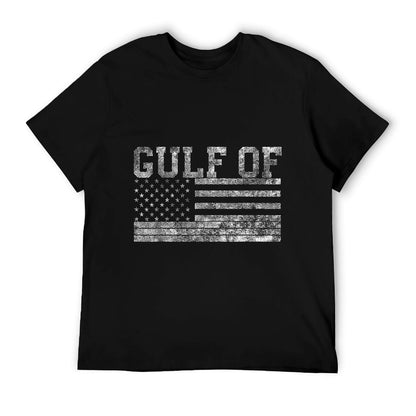 Gulf Of Usa America Greeting from The Patriotic Gulf Eco-friendly Material T-Shirt