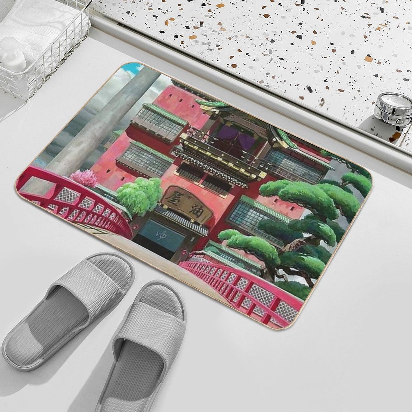 Bathhouse Art  Versatile Bath Mat