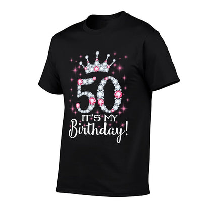 50 It's My Birthday 1969 50Th Birthday Gift For Womens  Durable T-Shirt