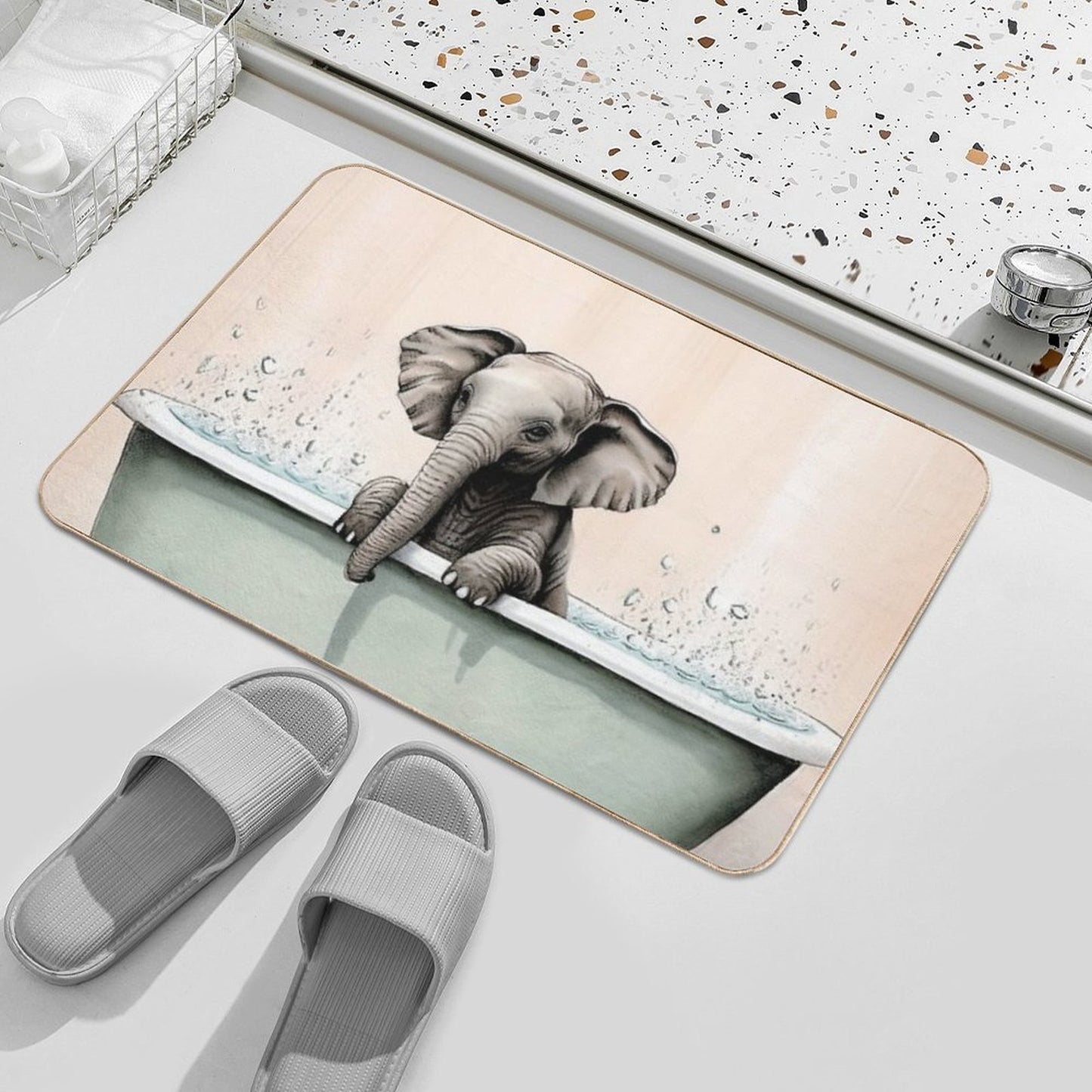 Bathtime XVII  Toxin-Free Bath Mat