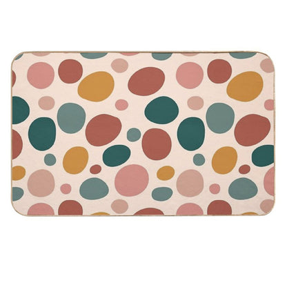 Cheetah Pattern 02 - Horizon Palette  Anti-Trip Bath Mat